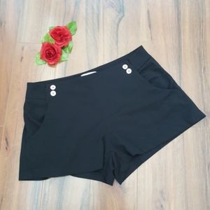 Marilyn Monroe High Waist Black Shorts Sz 6